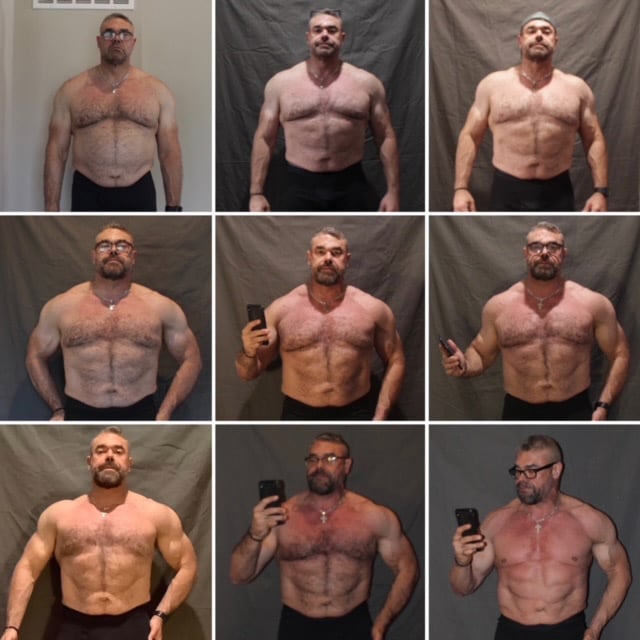 Robert's Weekly Progress Photos