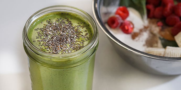 Healthy Meal Plan Vegan Vanilla Chai Protein Smoothie